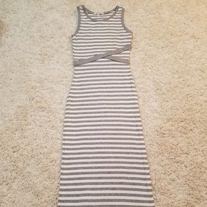 Striped Maxi Dress